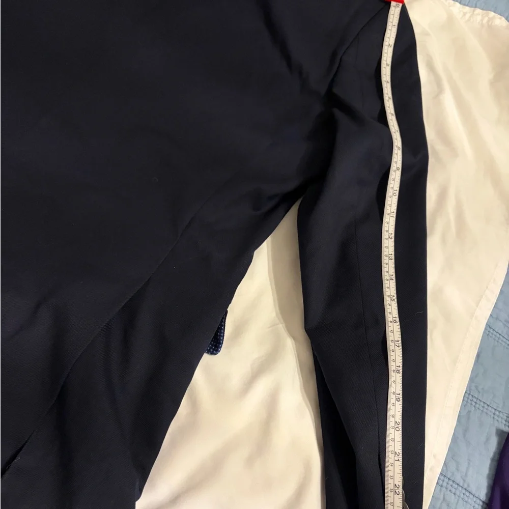 MICHAEL Michael Kors Dark‎ Blue Blazer designer. Business